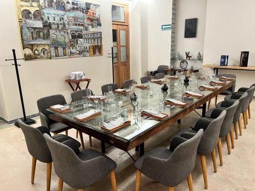 Casa Azulai Puebla Hotel Boutique - 레스토랑