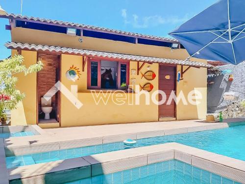 Linda casa com piscina a 5 minutos da Praia