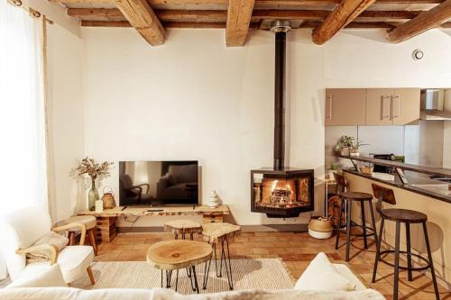 Maison de village Barbentane avec spa gîte à louer Barbentane