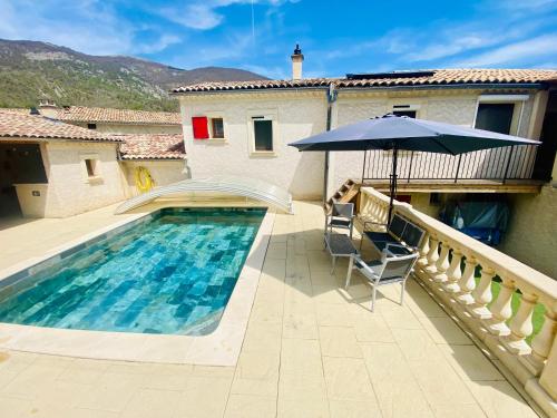 Villa Coccinella in Les Omergues