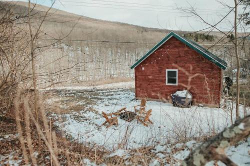 Mountainscape: Peaceful & Skiing in Roxbury, USA