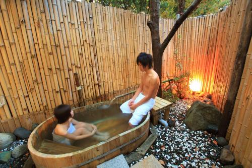 Hot spring bath, Kokoronodoka                                                                                     in Kawazu