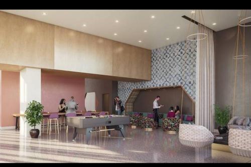 Snazzy 3Bed HighRise with Pool, Spa & Rooftop deck in Los Angeles, USA