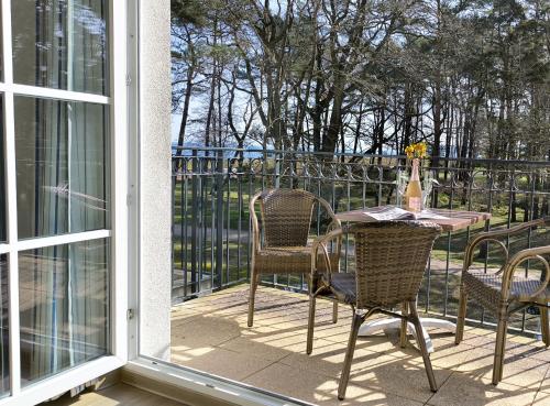Balcony/terrace, Baabe Inselparadies Fewo Arkona Re in Ostseebad Baabe