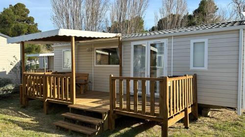 Mobil-home (Clim, Tv)- Camping Narbonne-Plage 4* - 002 - Camping - Narbonne