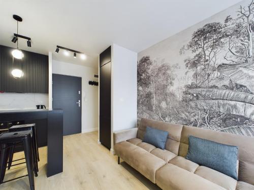 Modern Studio with WiFi in Warsaw by Noclegi Renters, Warsaw
