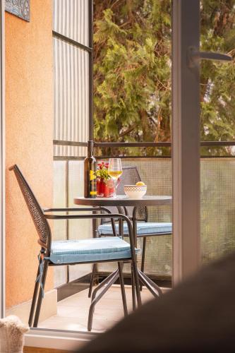 陽台/露台, Apartment City Cat in 克里熱夫齊