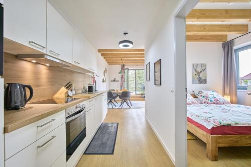 ห้องครัว, Ferienwohnung Schwarmstedt in ชวาร์มสเตดท์