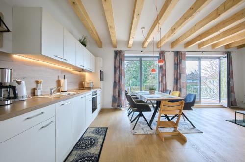 ห้องครัว, Ferienwohnung Schwarmstedt in ชวาร์มสเตดท์