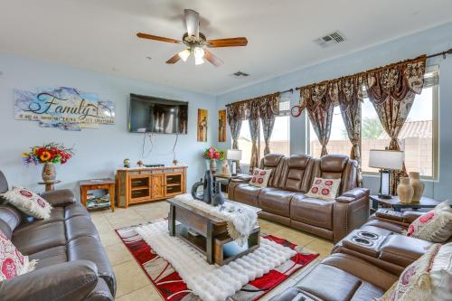 Furnished Patio! Retreat 12 Mi to Dtwn Phoenix in Laveen