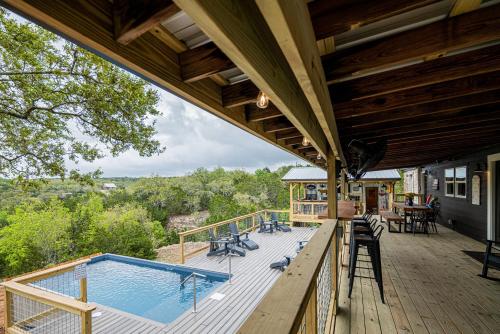 Completely Remodeled Private Salt Water Pool with Great Outdoor Spaces in Dripping Springs, USA