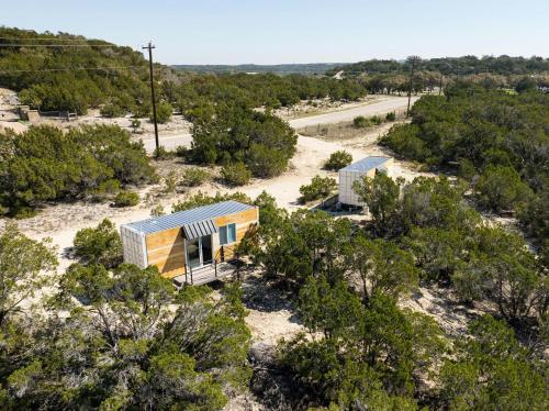Hill Country Norwood Tiny Home A- On 13 Acres & Sleeps 2 and Pet Friendly! in Dripping Springs, USA