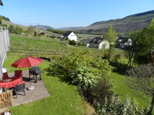 Schöne und modern eingerichte Ferienwohnung mit Terrasse und Moselblick