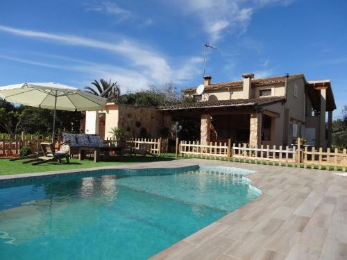 Ferienhaus in Llucmajor mit Privatem Pool gîte à louer Club de Golf Son Antem