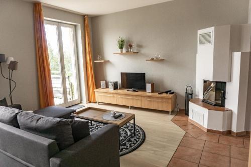 Nette Wohnung in Rheinsberg mit Balkon und Seeblick