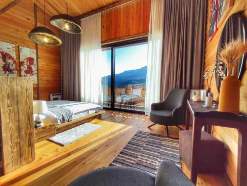 1 double bed