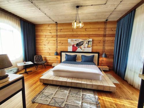 1 double bed