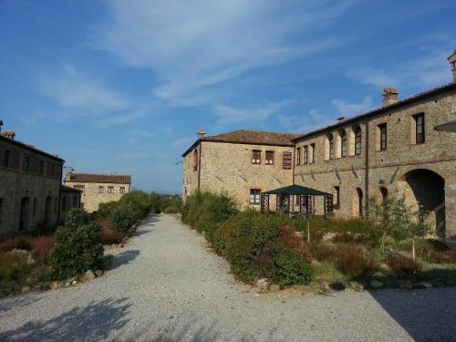 Wohnung in Asciano mit Privater Terrasse