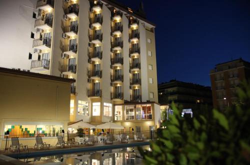 A szálláshely kívülről, Hotel Plaza in Lido Degli Estensi