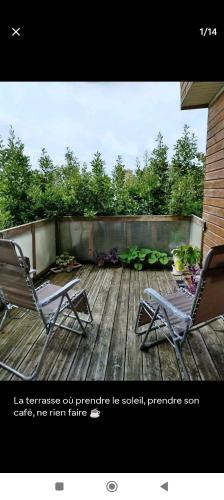 Appartement calme avec terrasse - Location saisonnière - Douarnenez