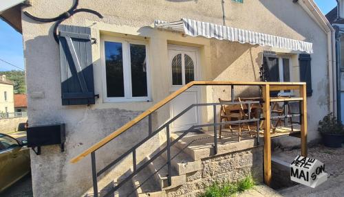 Balkons/terase, La Petite Maison de l'Oze in Charencey