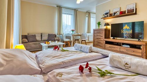 ROYAL APARTS Apartament Górski Bawaria III, Sklářská Poruba (fotografie 6)