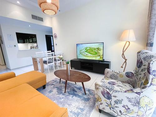 RH- City Living in Style, Large 1 BR with open Terrace, Dubai Marina, Дубай (фото 4)