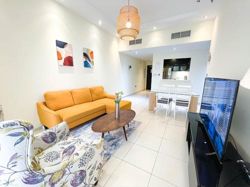 RH- City Living in Style, Large 1 BR with open Terrace, Dubai Marina, Дубай (фото 5)