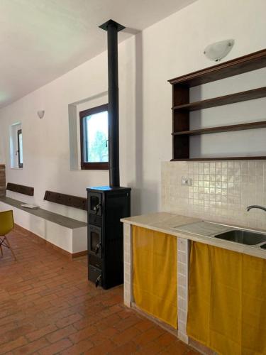 кухня, Agriturismo Diffuso Monte Oliveto Maggiore in Аціано