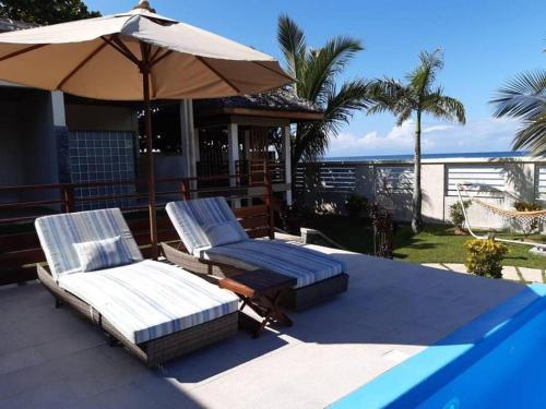 VILLA - MER - PISCINE - JARDIN in Foulpointe