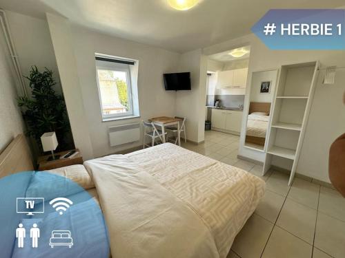 #Herbie1 - Studio Mulhouse - Charme & Confort - Location saisonnière - Mulhouse