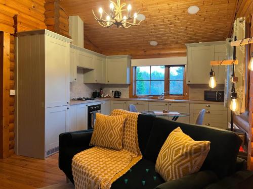 Romantic Log Cabin With Hot Tub in Aymestrey