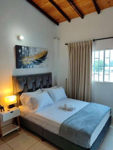 1 double bed