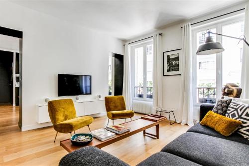 Open-plan apartment in the heart of downtown - Location saisonnière - Neuilly-sur-Seine