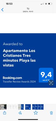 Apartamento Los Cristianos Tres minutos Playa las vistas