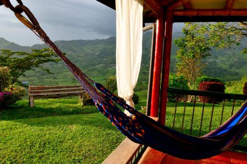 View, Finca cafetera El Abanico Lodge in Oriente