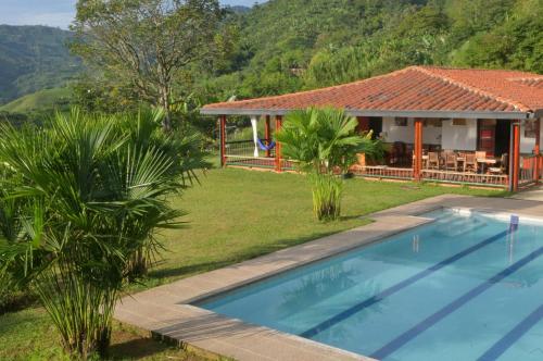 View, Finca cafetera El Abanico Lodge in Oriente