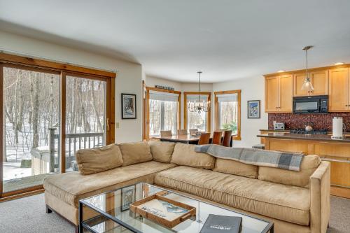 Ski-In Resort Family Condo with Deck at Jay Peak!