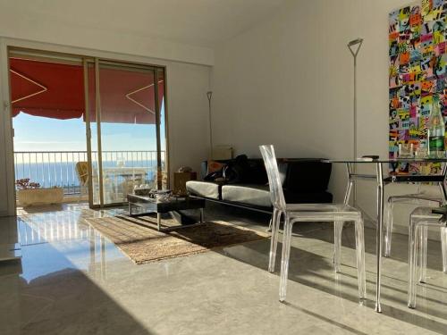 2-Room 60 m², Panoramic view, 2 balconies, 50m Pool - Location saisonnière - Cagnes-sur-Mer