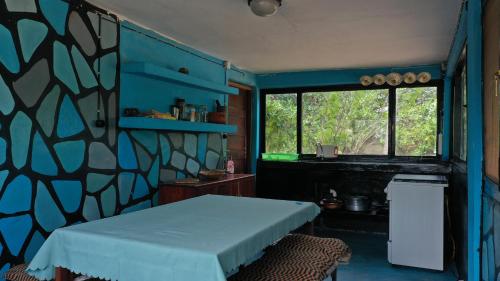 virtuvė, Piecefull bayview Cottage with Kitchen near Tofo in Inhambane