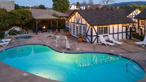 Kilátás, Solvang Inn & Cottages in Solvang (Kalifornia)