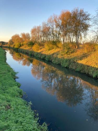 Gemütliches Fachwerkhaus mit Sauna nahe Alfsee am Fluss Hase