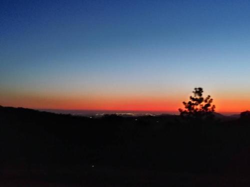Sunset & City lights - Kings Canyon & Sequoia