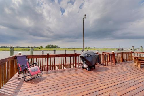 Oceanfront Milford Home with View and Boat Access