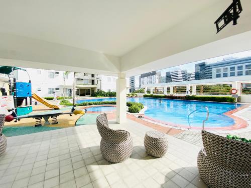 세부 Cebu Avida Tower by P and J 게스트하우스 레스토랑