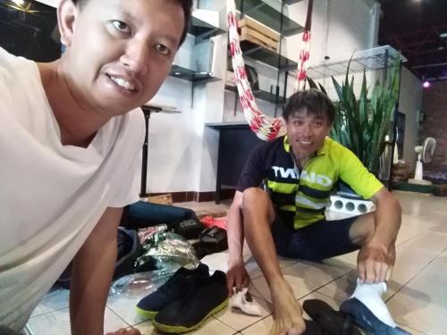 ห้องส่วนกลางสำหรับนั่งเล่น/ดูทีวี, Goodnighthostel@Trang in ตรัง