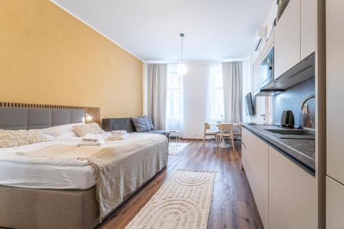 Studio Apartment room in Design Apartments Lužánky