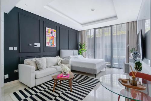 Luxurious Flat 3 Min to Burj Khalifa Sleeps 3, Dubaï (photo 6)