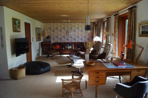 sala de TV, Løkken Farm Holiday in Lokken