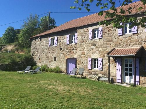 Charming Farmhouse in Cros de G orand with Swimming Pool